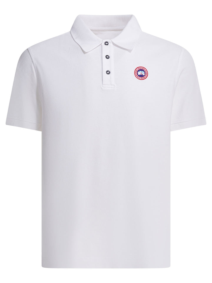 Canada Goose Beckley Polo shirts - Bianco | 26fd41a429514e327e6e3a42ed282fa4a6ffce59
