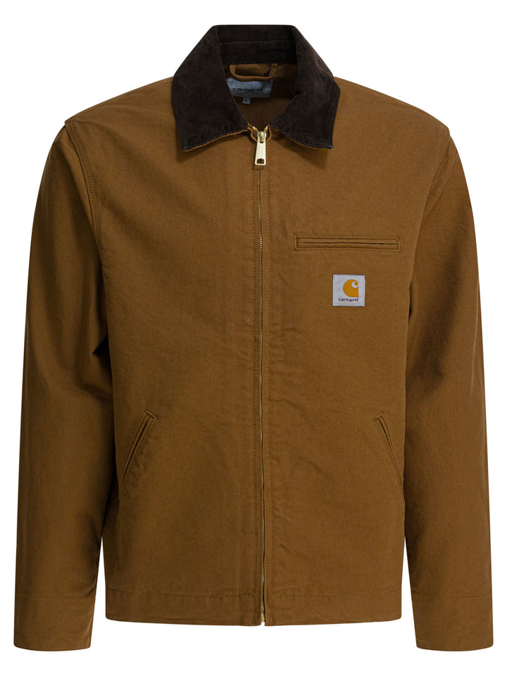 Carhartt Wip Detroit Jackets and Coats - Marrone | 7e3a3b0278cc877bcf63897fafc579d4aa7b488b
