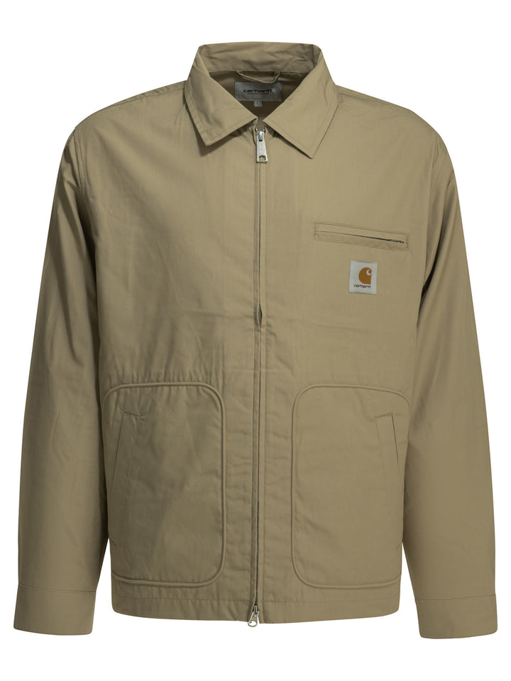 Carhartt Wip Postal Jacket Jackets and Coats - Beige | a7ee51cd7e4ac64521d9fd537788cc944e49938b