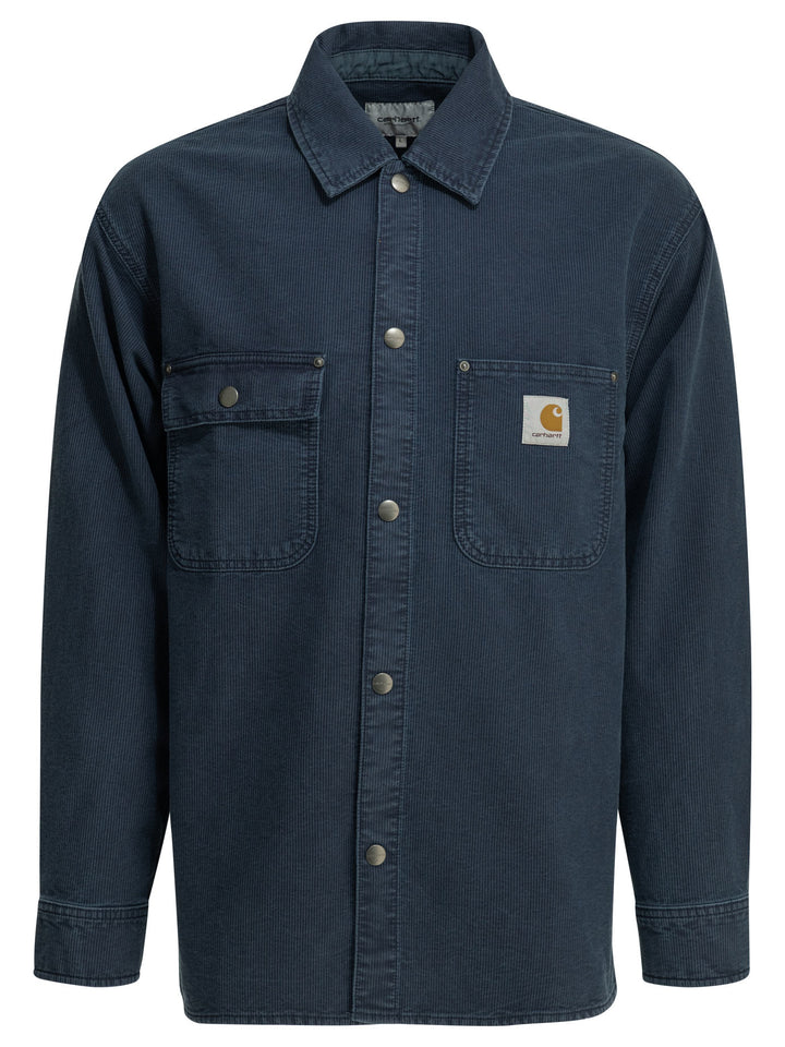 Carhartt Wip Parrish Shirt Jackets and Coats - Blu | 0fc27780d9a829f1ff86dd1cab511661d74827ae