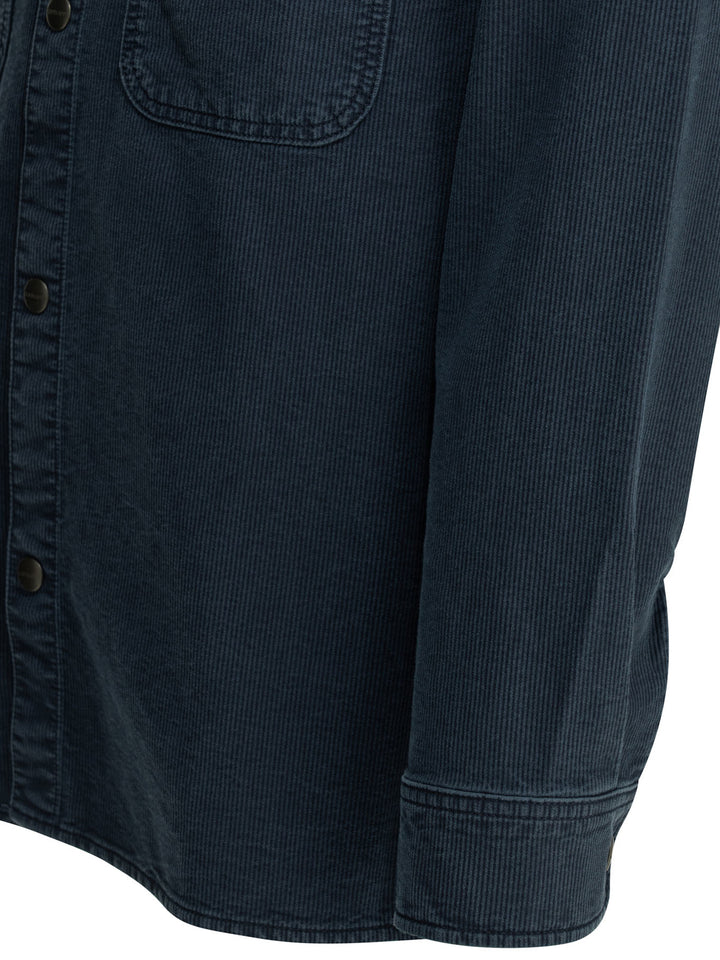 Carhartt Wip Parrish Shirt Jackets and Coats - Blu | d0661fadcb45cf3b666bb43d57837047797920df