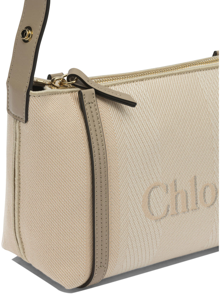 Chloé Carry Borse a Spalla e Tracolla - Beige | 88d290ae48cc4e9edb7309884e6122e2aff9ba43