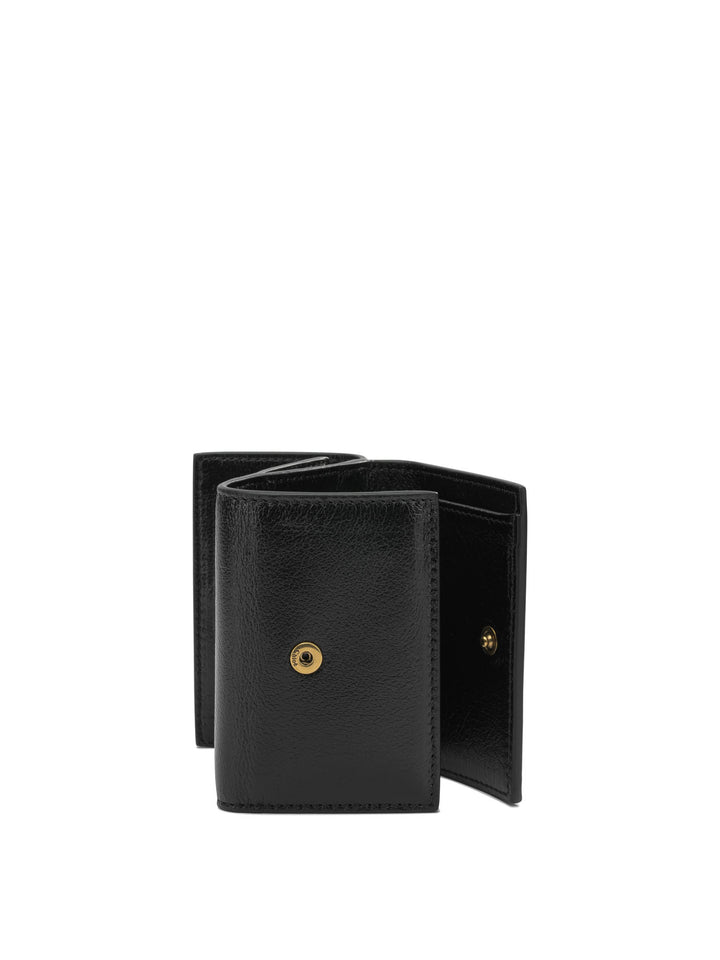 Chloé Trifold Mini Paddington Wallets & Card holders - Nero | 194fb89543b5a474983e5b8aae240a12c63869fa