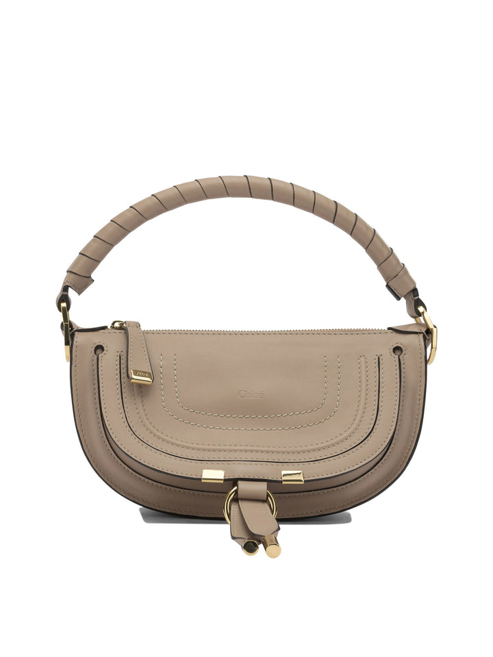Chloé Marcie Borse a Spalla e Tracolla - Beige | 0b9a10a74f88eb12eefafbf435226ed7f6522d49