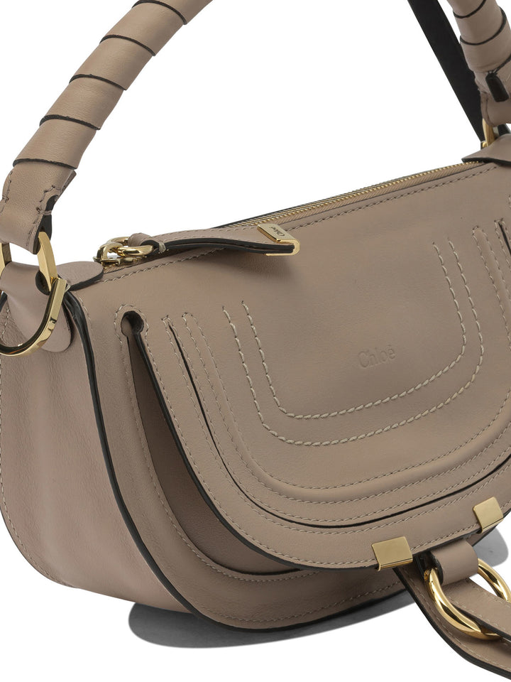 Chloé Marcie Borse a Spalla e Tracolla - Beige | e2eae2ae9c79982b05801d3909af32f033db5936