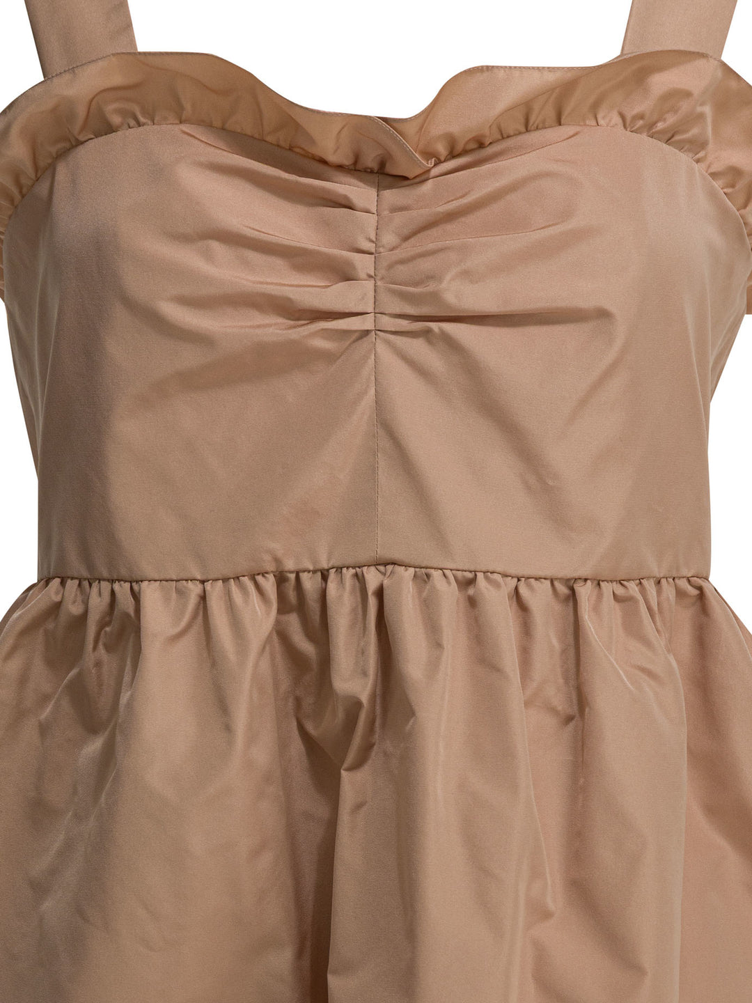 Chloé Balloon Dress In Silk Blend Abiti - Rosa | b5e6249192df66b16dcff79855757f6b6291ccc1