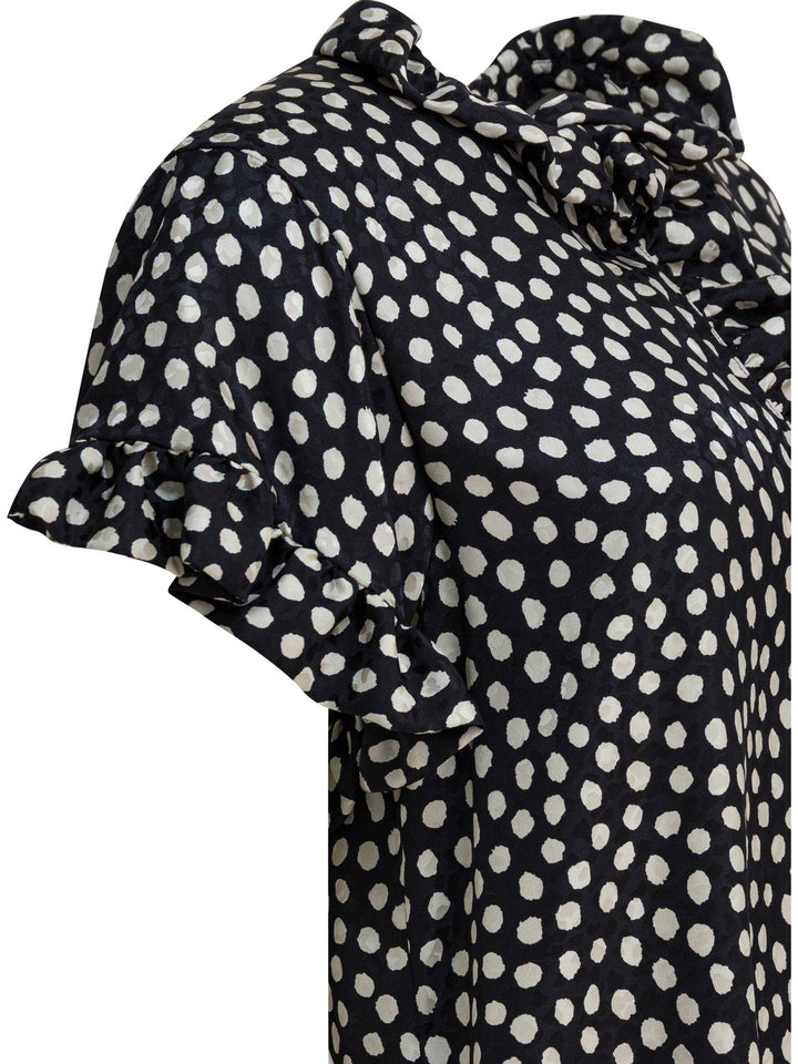 Chloé Short Silk Dress Abiti - Nero | 84927eb720f4a8a4880224692bbf50cec5f3e72a