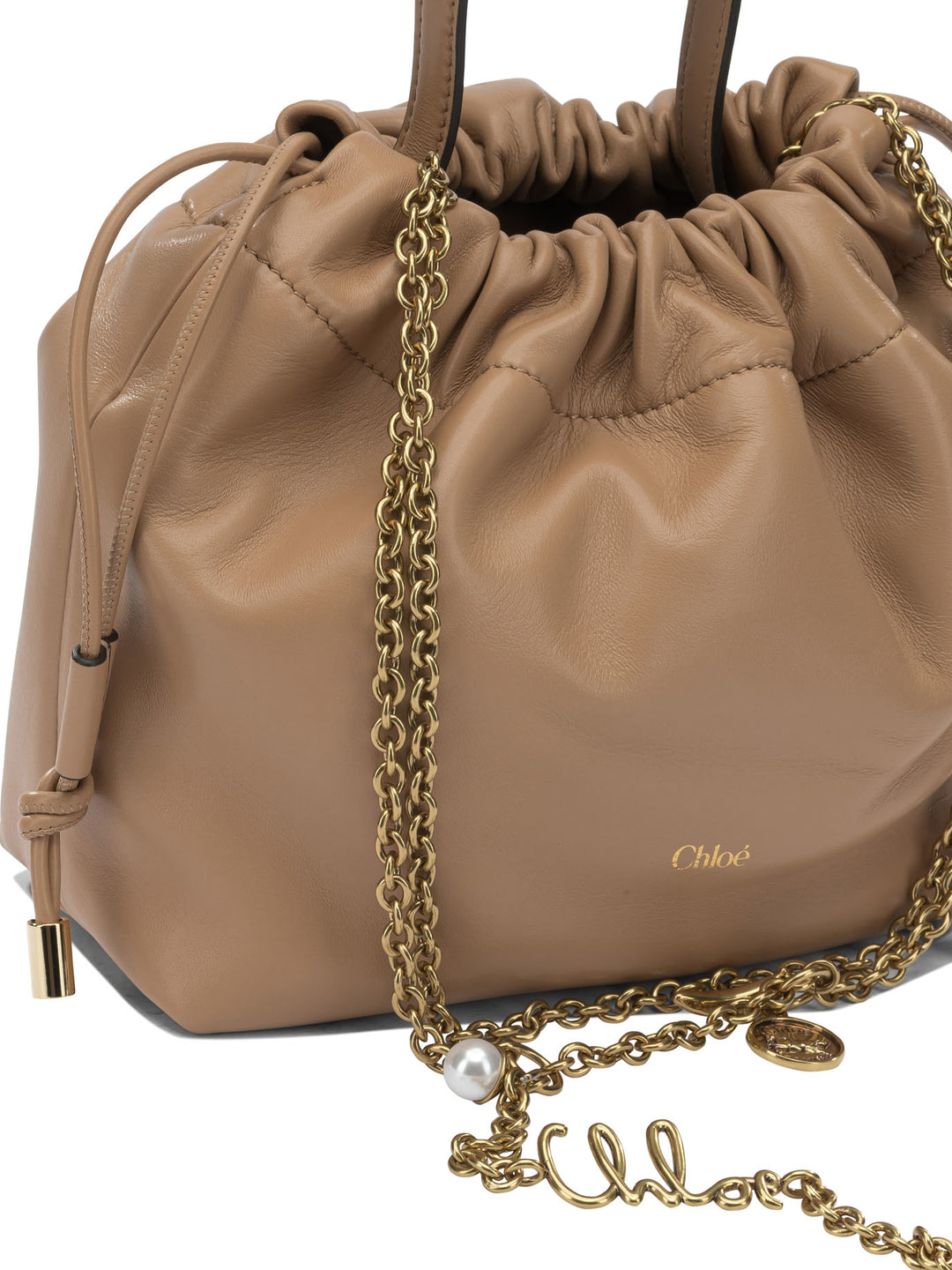 Chloé Chloé Icons Borse a Spalla e Tracolla - Beige | e2655ca04b49af39d9b91b80cbbbbbea1ef58416