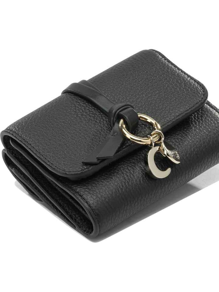 Chloé Alphabet Wallets & Card holders - Nero | b5cb5d1f9b7059c69b5fe5a1e85a706635a75cca
