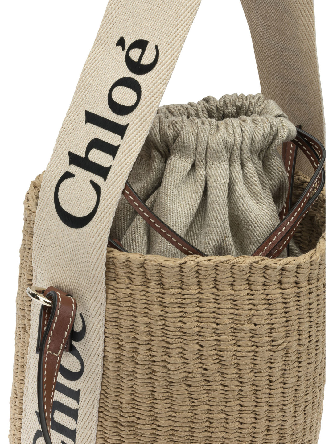 Chloé Woody Borse a Spalla e Tracolla - Bianco | 083e4f3b0fc7668276684526432969c94790e9f0