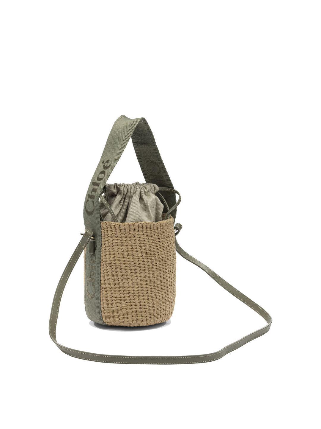 Chloé Woody Borse a Tracolla - Beige | 94cba34a53f7e0220ddfef6bb1d7f0b59743a2ec