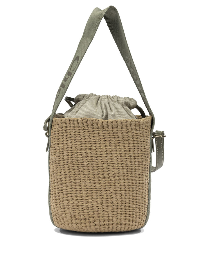 Chloé Woody Borse a Tracolla - Beige | e32223d2e52f306156810f9e1eff48ee32e56fd2