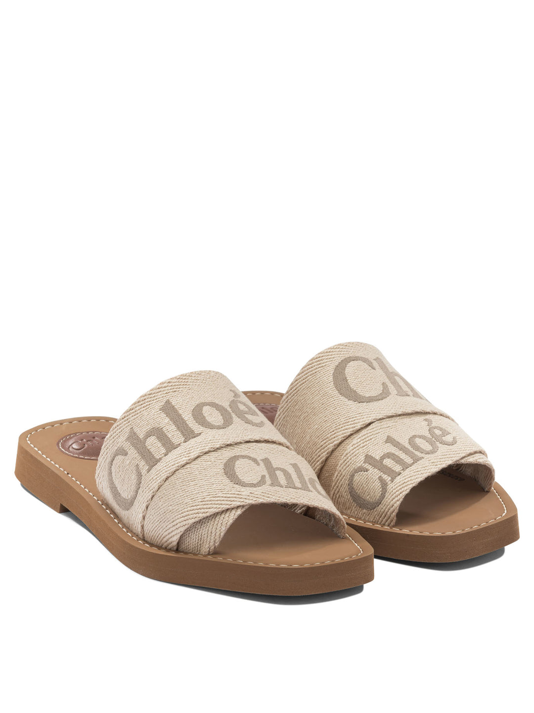 Chloé Woody Sandali - Beige | 82f800282297f26dddfad1125ca5cb626fdf5dc7