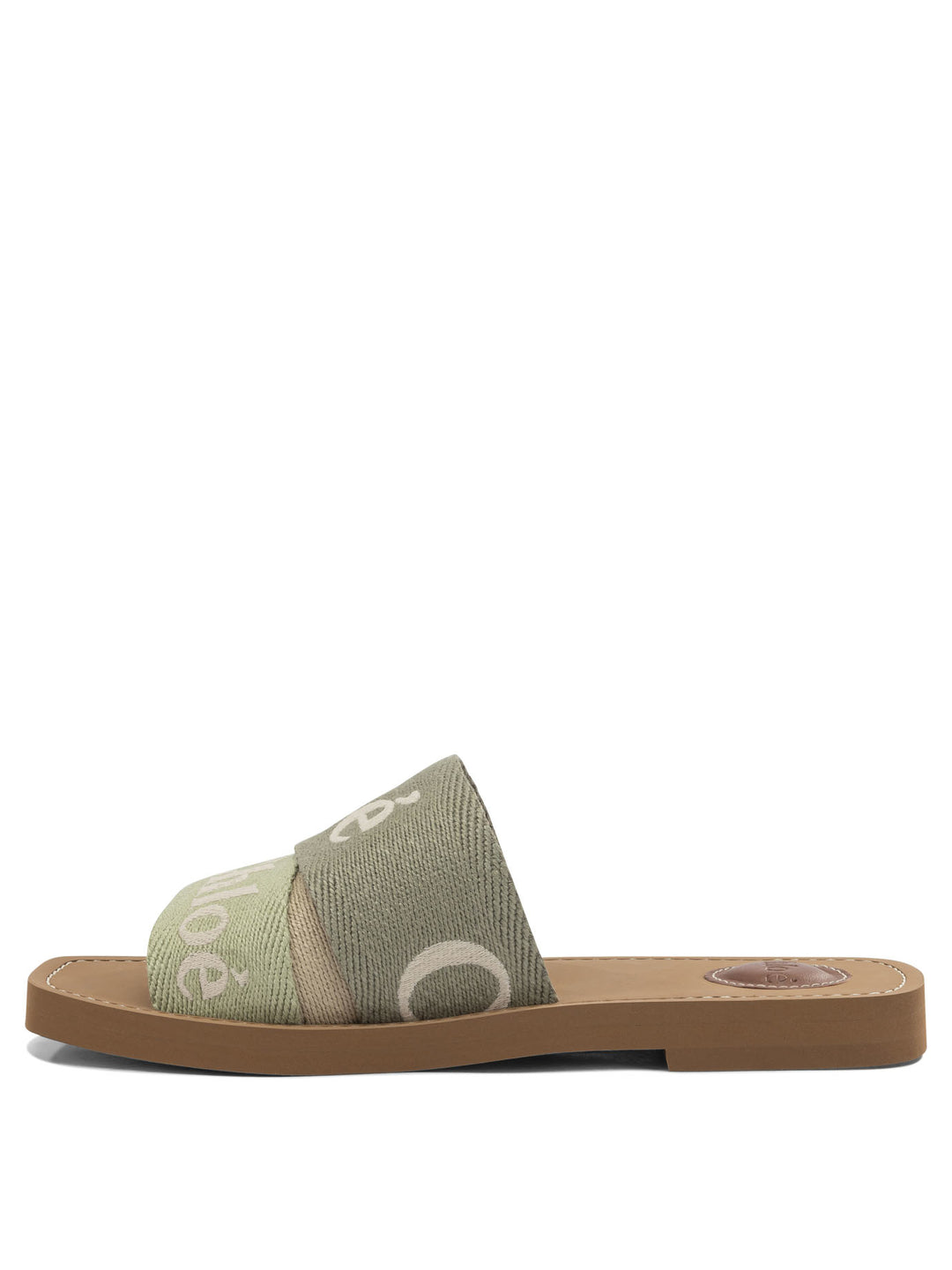 Chloé Woody Sandali - Verde | 9923ea92ff32e6569010c047be069c641d103ba2