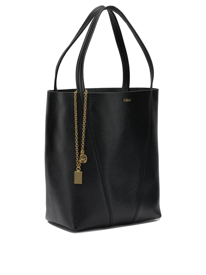 Chloé Spin Borse a Spalla e Tracolla - Nero | 9764d010e50eb9e540096998c5a90f9b82eddbf6