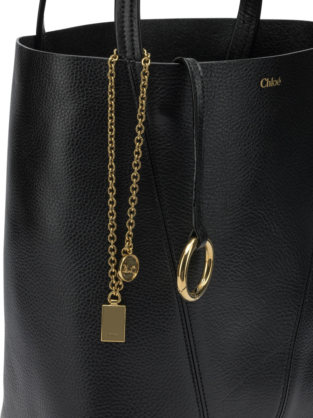 Chloé Spin Borse a Spalla e Tracolla - Nero | addb48edeb1b0de960c27a8081d0f7fa9f62a8d3