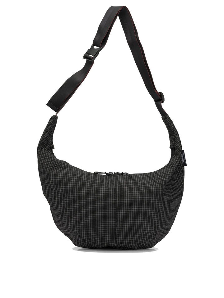Comme Des GarçOns Homme Grid Check Borse a Spalla e Tracolla - Nero | cc69c909e63453f9c340369b42dacd002b319bd1