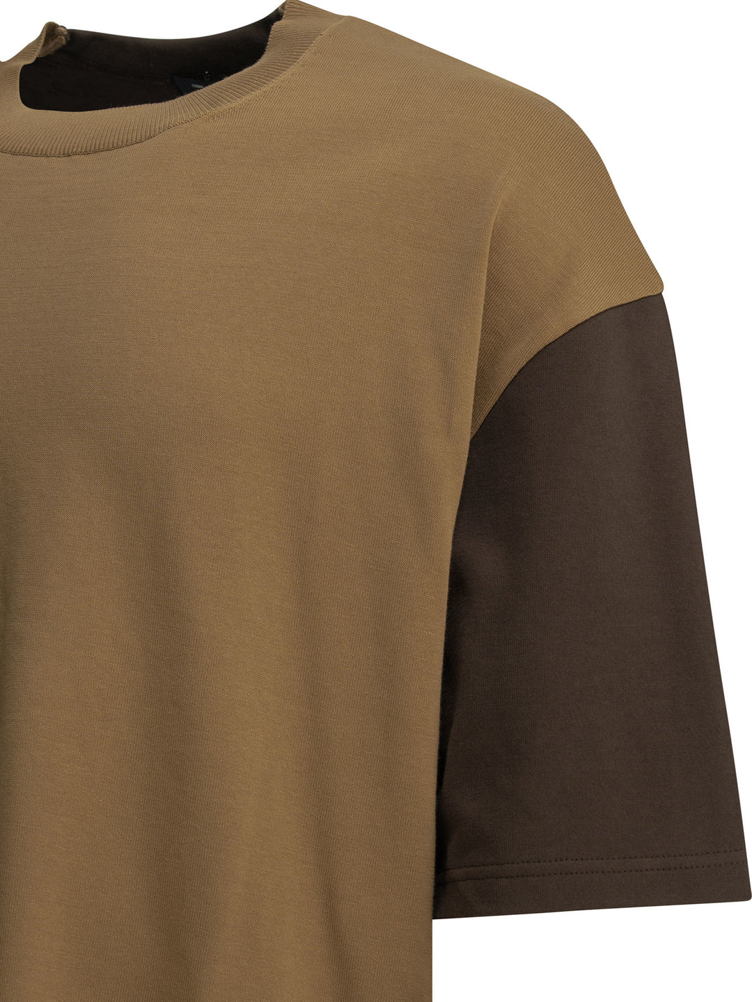 Comme Des GarçOns Homme Crew-Neck T-Shirt T-shirts - Marrone | 79a3dcb94a5f3a94642b11b5d5ce17131d8c3ab2