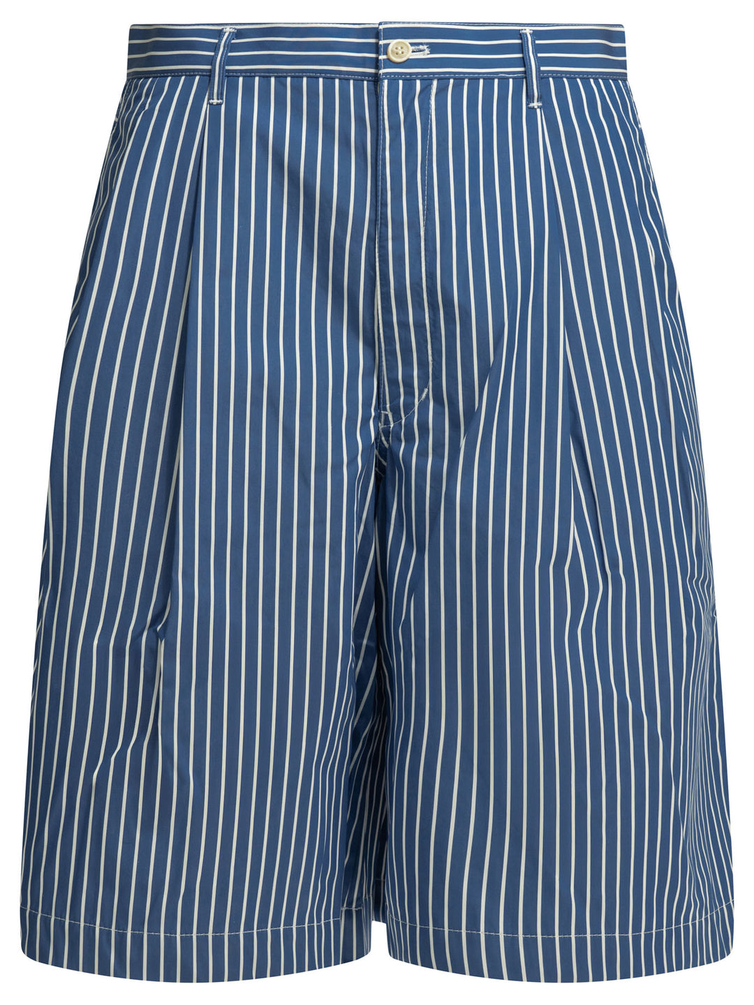 Comme Des GarçOns Shirt Formal Striped Shorts - Blu | d572760d0bc3fde4f595c32842bf06f769d905d2