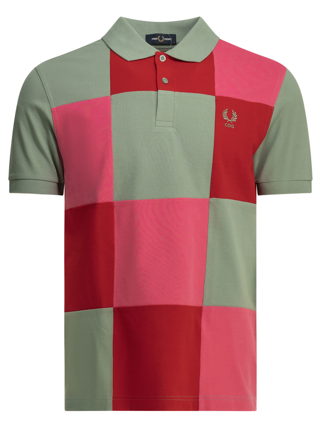 Comme Des GarçOns Shirt Comme Des Garçons Shirt X Fred Perry Button-Down Polo Shirt Polo shirts - Multicolor | bbc3d1ed46a0812656cd41542895a1772a453d9c