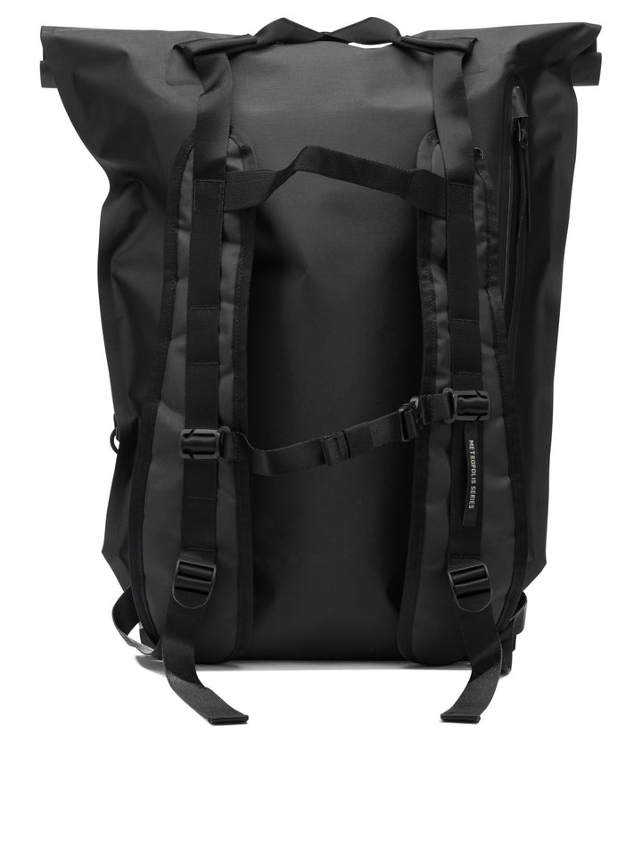 C.P. Company Metropolis Rubber Reps Mixed Zaini e Valigie - Nero | 8516986ac02563a30b383ea7251503eba2c2a903