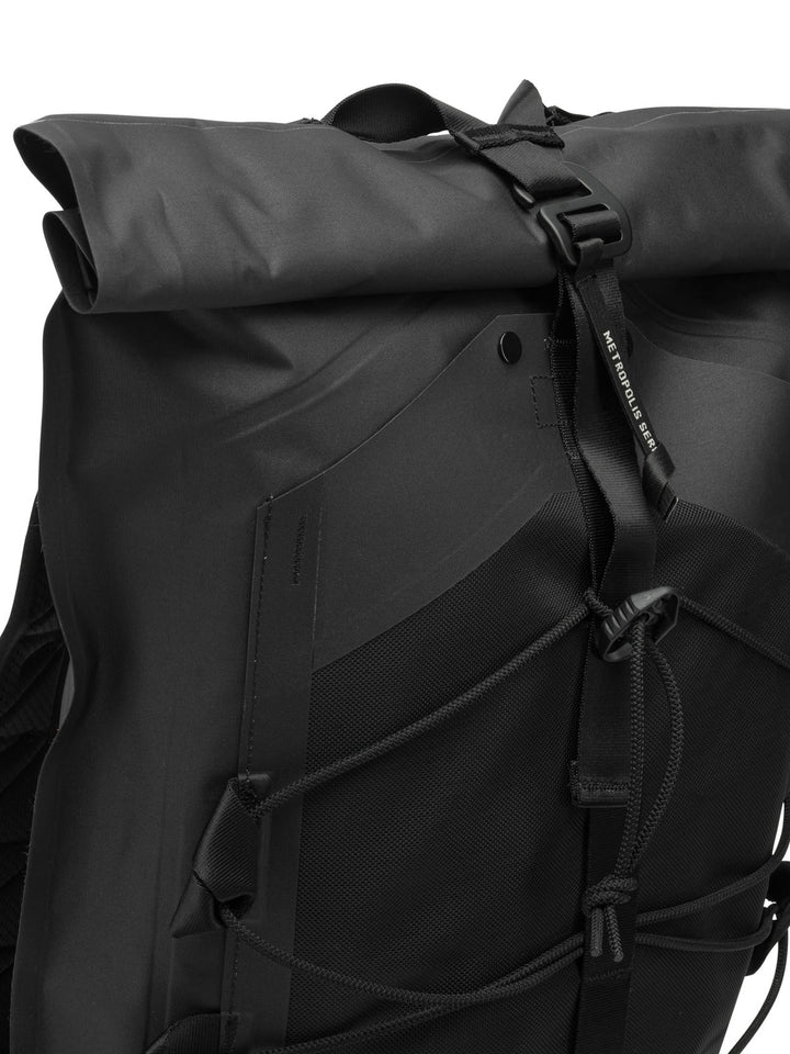 C.P. Company Metropolis Rubber Reps Mixed Zaini e Valigie - Nero | 430e6fca30df08749f29a271f99139f4475ecf53