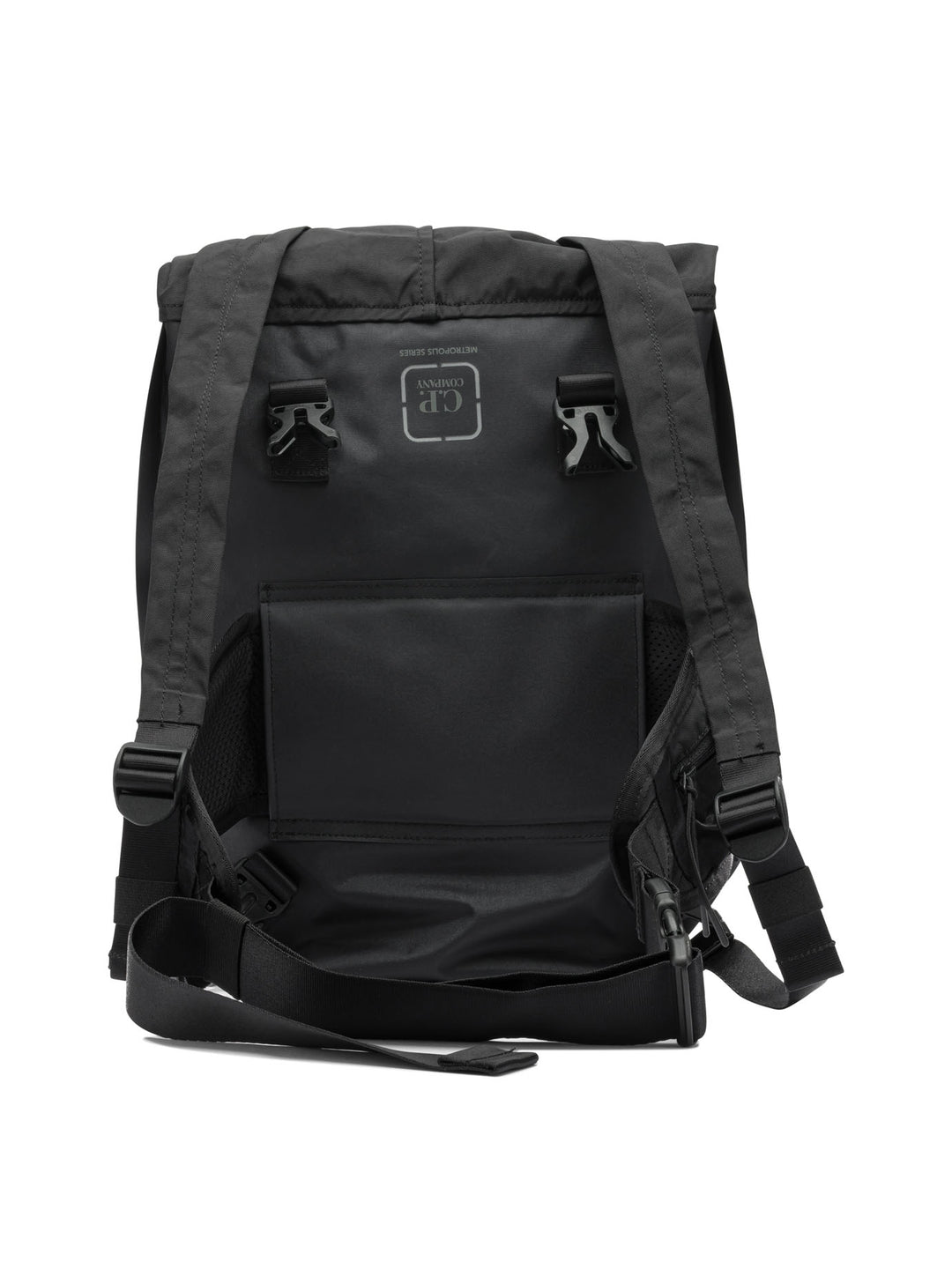 C.P. Company Metropolis Rubber Reps Mixed Transformable Zaini e Valigie - Nero | 412772aacbbf18e05c37c74f1799570c2778d39d
