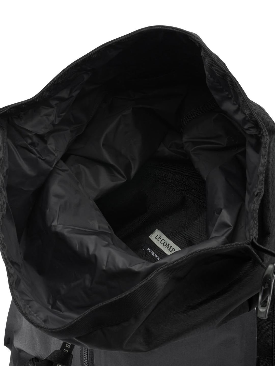 C.P. Company Metropolis Rubber Reps Mixed Transformable Zaini e Valigie - Nero | b503709441f8ab0d4929e1945549d7d7c87795be