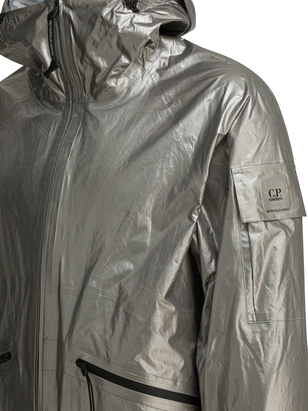 C.P. Company Metropolis Nano Titanium Jackets and Coats - Silver | b11d9aa84ebfb88e63d1fad4c0f7b7786181a2bf