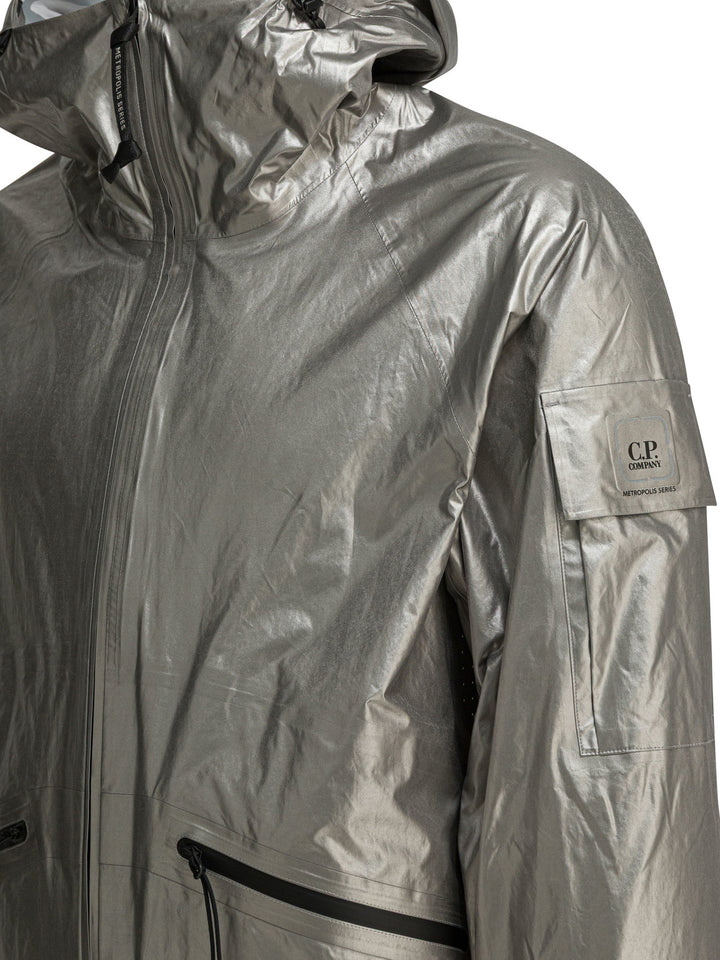 C.P. Company Metropolis Nano Titanium Jackets and Coats - Silver | b11d9aa84ebfb88e63d1fad4c0f7b7786181a2bf