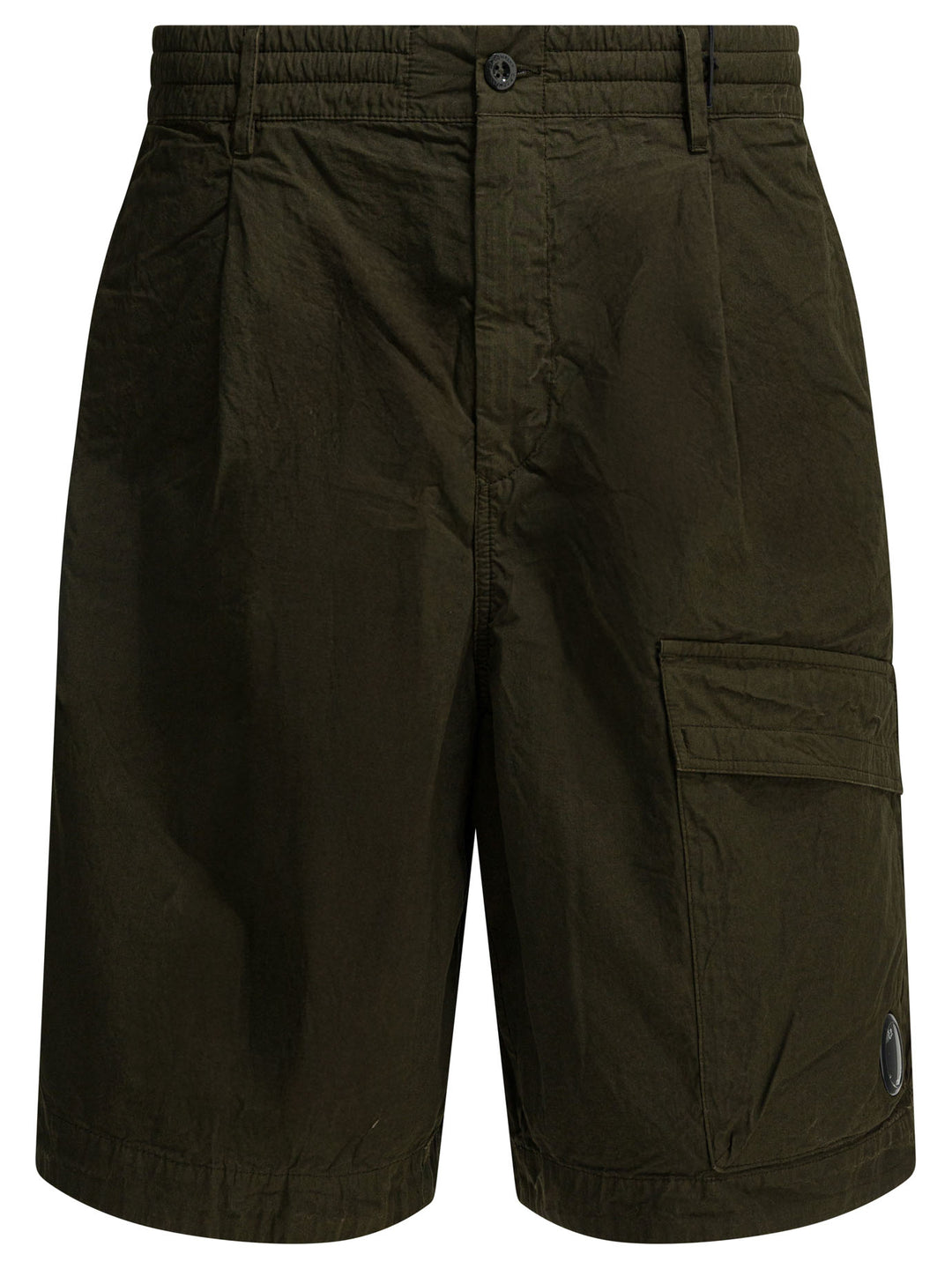 C.P. Company Micro-Reps Shorts - Verde | b64ff6c6f11a9ebdd80450caf23f59c7d8e5d701