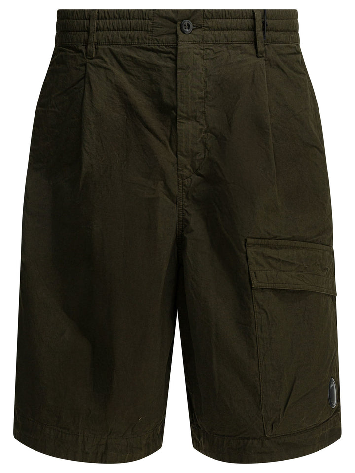 C.P. Company Micro-Reps Shorts - Verde | b64ff6c6f11a9ebdd80450caf23f59c7d8e5d701