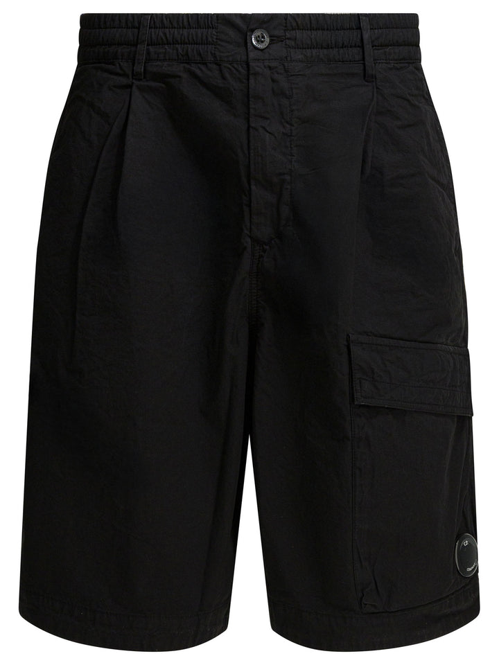 C.P. Company Micro-Reps Shorts - Nero | 2d824f67fbc7f936dd9c304fd95c0d4ffc6c3e1e