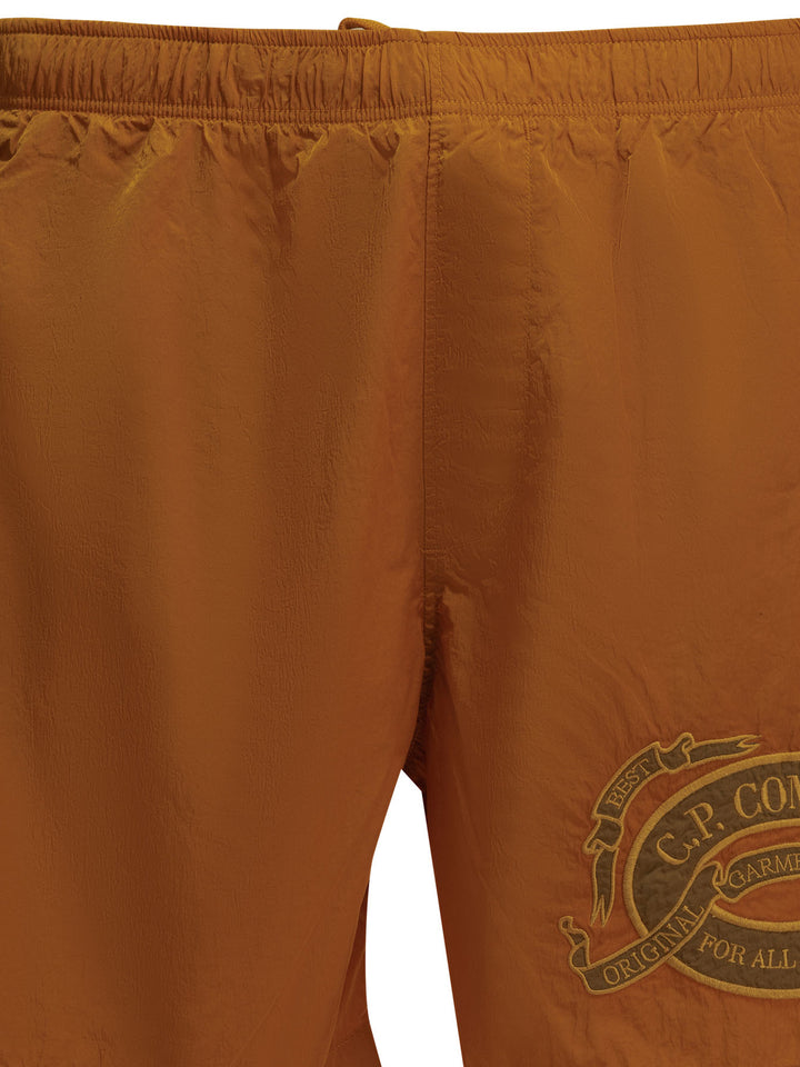 C.P. Company Eco-Chrome Embroidery Swimwear - Arancione | 9c01e083f4fa8f3f9b4cdb603255e0520c18bf10