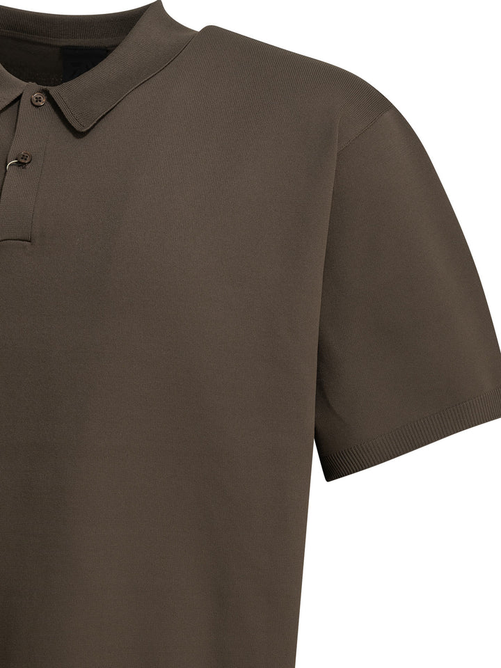 Daiwa Pier 39 Tech Knit Polo shirts - Marrone | 795765ff11130ba3bdc83d6e782a9a426d74df4c
