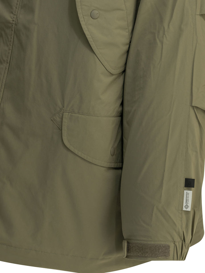 Daiwa Pier 39 Windstopper® Flight Parka Jackets and Coats - Verde | 78831d239cb1817046d8018e0cc5764a09ba4062