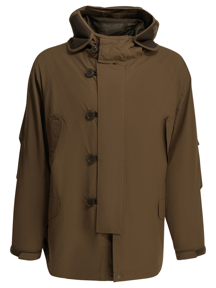 Daiwa Pier 39 Windstopper® Flight Parka Jackets and Coats - Marrone | 2c2cb77f01cb0256c04f39e6934c27f45a7c547b