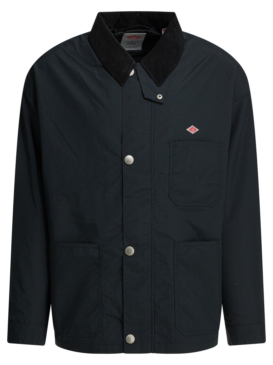 Danton Lightweight Jacket With Logo Jackets and Coats - Nero | 676dad297fd8138c7651738f22581f70c749bef2