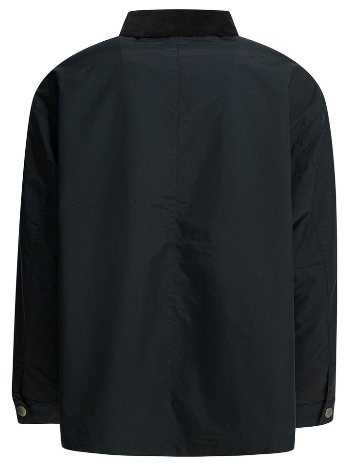 Danton Lightweight Jacket With Logo Jackets and Coats - Nero | 2b3be3a8cbdab102ff536fa83d703a9ca9088c6e