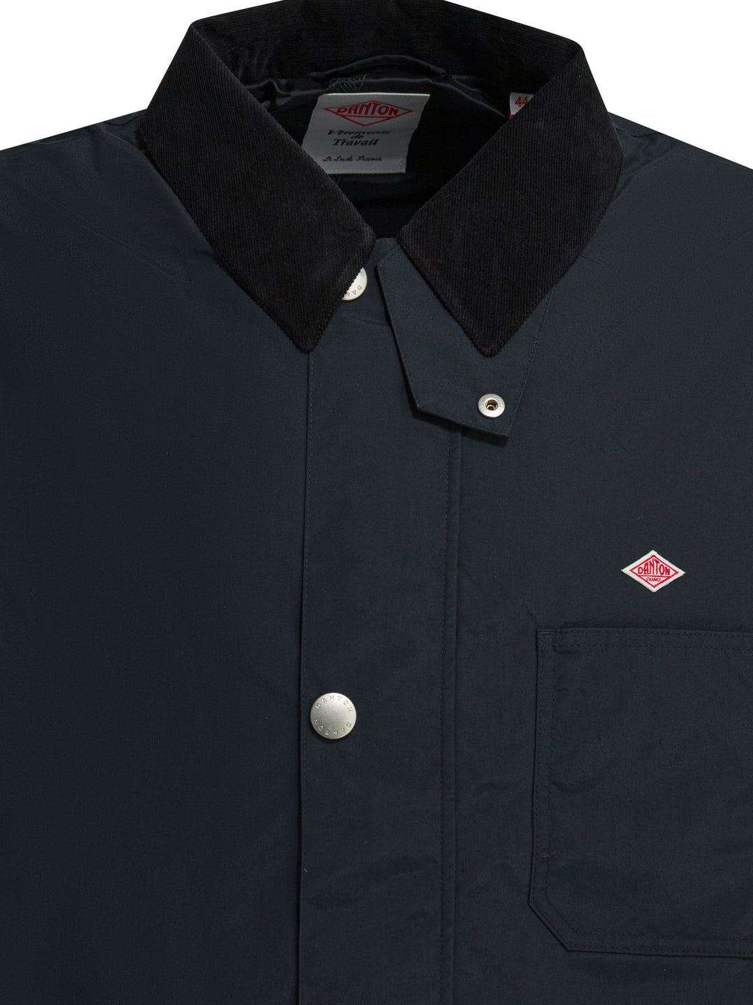 Danton Lightweight Jacket With Logo Jackets and Coats - Nero | 1b9bdfeb1e0d8862cba3f000c6e291f7ff63d027