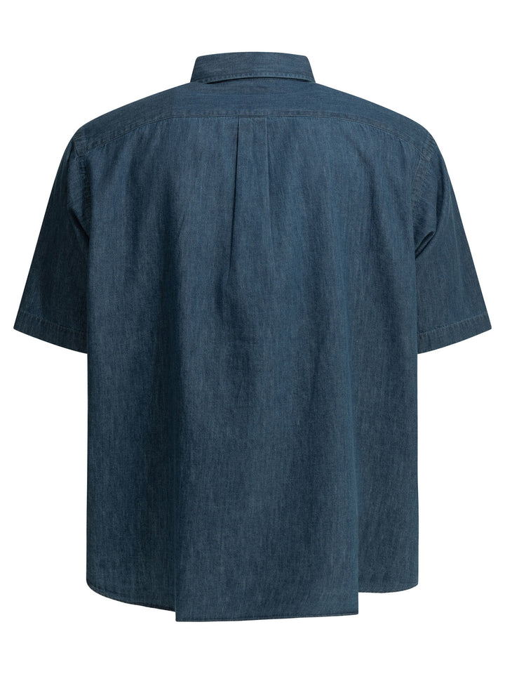 Danton Casual Denim Shirt Shirts - Blu | a90e7eab570025c1679deb747d6c619f32398958