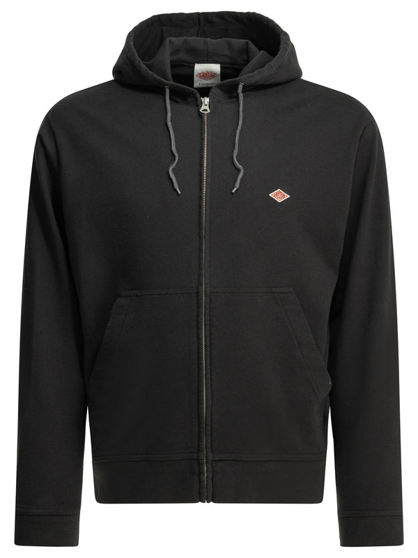 Zipper Hoodie Sweatshirts Nero