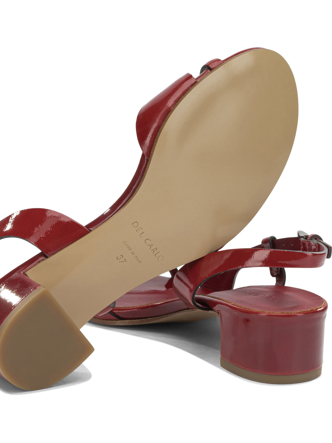 Del Carlo  Sandali - Rosso | bbeadce224ee30f82334aef2c6e9490969fa099f