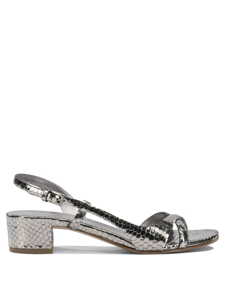 Del Carlo  Sandali - Silver | cc30dbe698f53e4dbe8127aba9049d6005c90972