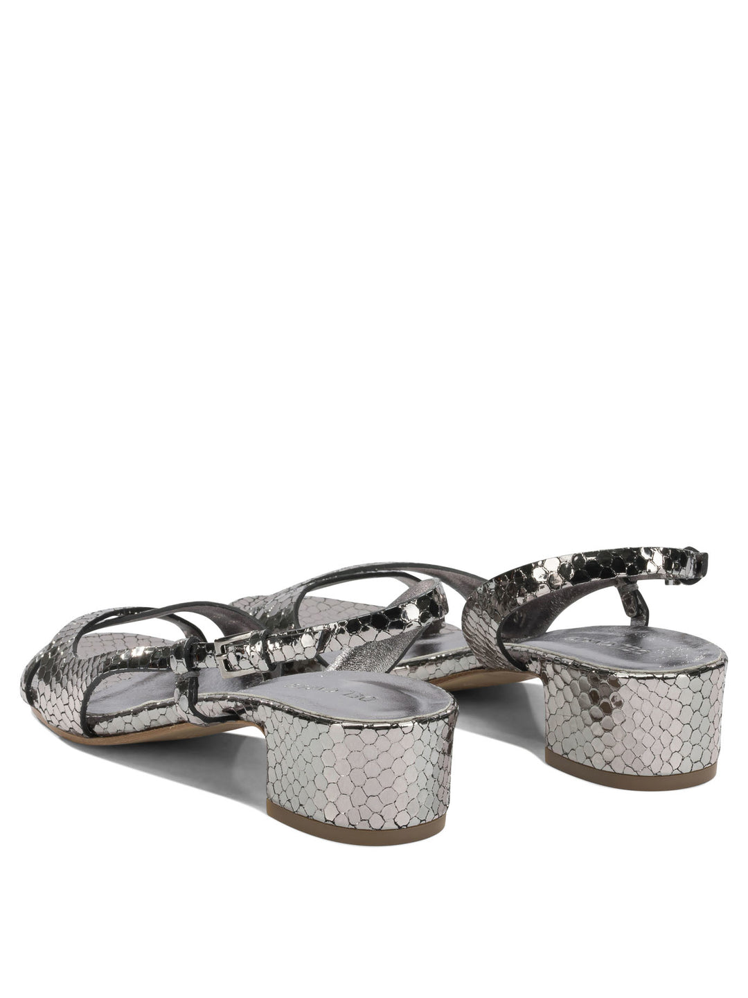 Del Carlo  Sandali - Silver | 4e1e833bc0c7f57385f4a4c5a10b789ebe24e7d8