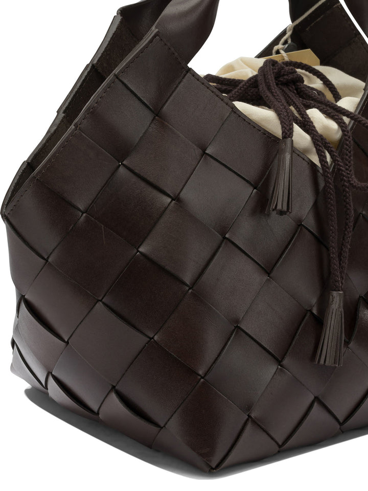 Dragon Diffusion Botteghe Handbags - Marrone | 24f5005d3cf1b93be983f0a28e6bc365ebcd1a53
