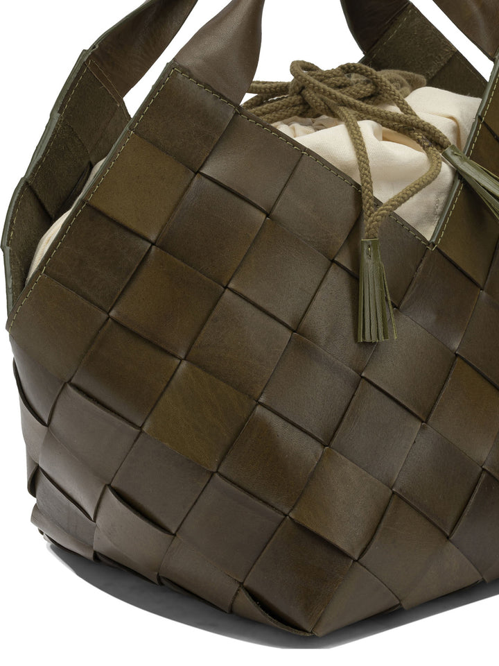 Dragon Diffusion Botteghe Handbags - Marrone | 19556da9b0f83b6520e3598b4d55ef3141548d46