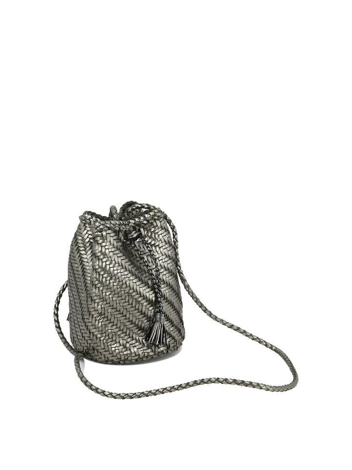 Dragon Diffusion Pompom Double Jump Borse a Tracolla - Silver | 7bffebb791368d2ac5a191d2c7ac848a4b80e884