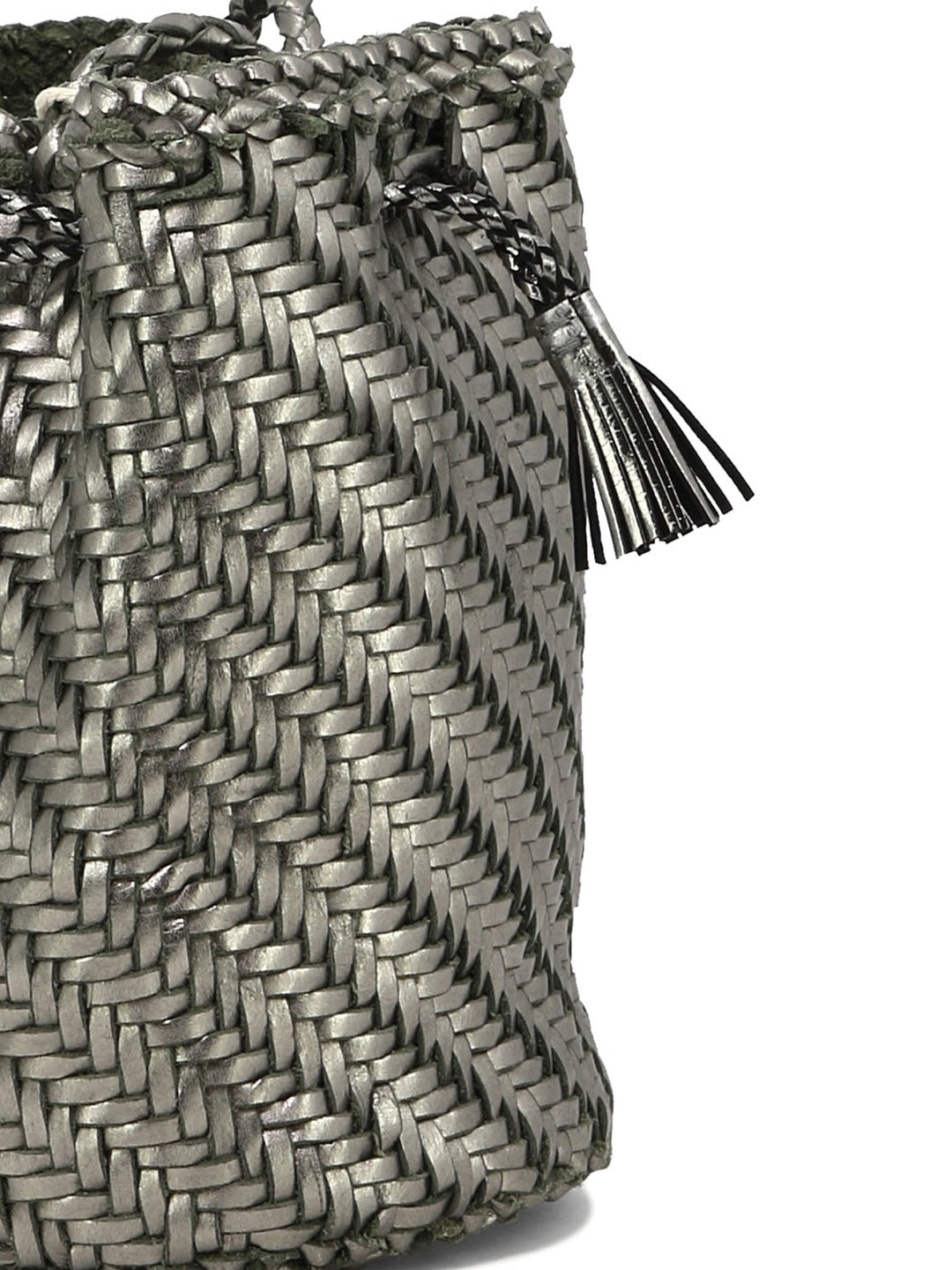 Dragon Diffusion Pompom Double Jump Borse a Tracolla - Silver | 2b3c6573e39ef7ca17cdf5ba274f86d3b255367a
