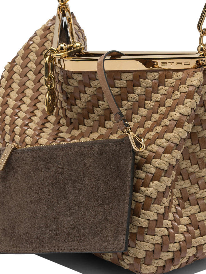 Etro Vela Borse a Spalla e Tracolla - Beige | e38cdd4091468e4c2fc28809b1b10925baee3fe9